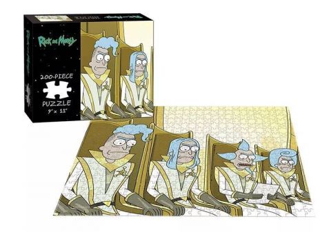 Puzzle: Rick and Morty - Council of Rick 9''x11'' 200-Pieces