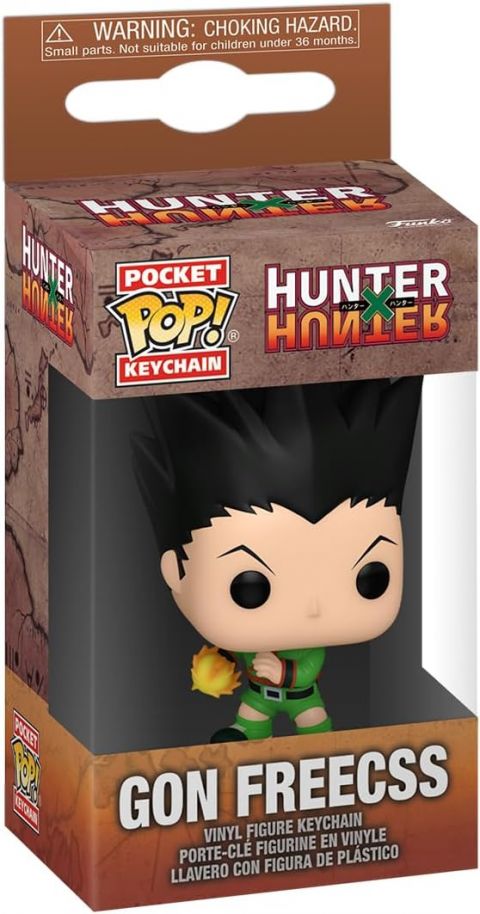 Key Chain: Hunter X Hunter - Gon Freecss Pocket Pop Figure