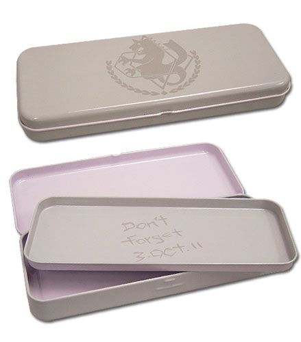 Pencil Case: FullMetal Alchemist - State Alchemist Logo / Don't Forget 3.Oct.11 Tin