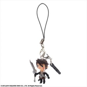 Phone Charm: Theatrhythm Final Fantasy - Squall Mascot Strap w/ Earphone Jack