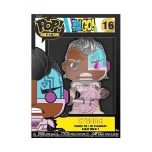 Pins: Teen Titans - Cyborg Large Enamel Pop Pin