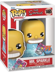 Simpsons: Mr. Sparkles (Homer) Pop Figure (PX Exclusive)