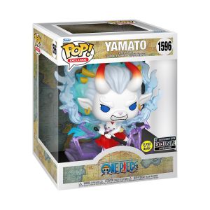 One Piece: Yamato Man-Beast Form (GITD) Deluxe Pop Figure (EE Exclusive)