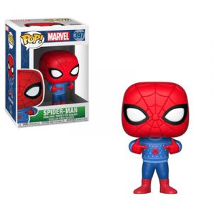 Marvel Holiday: Spider-Man w/ Ugly Sweater Pop Vinyl Figure