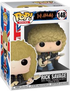 Pop Rocks: Def Leppard - Rick Savage Pop Figure