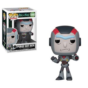 Rick and Morty: Rick (Purge Suit) Pop Vinyl Figure