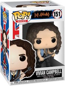 Pop Rocks: Def Leppard - Vivian Campbell Pop Figure