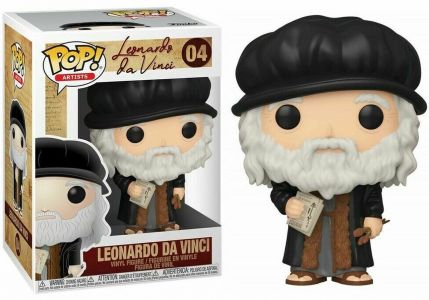 Pop Icons: Leonardo DaVinci Pop Figure