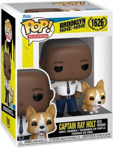 Brooklyn Nine-Nine: Cpt Holt w/ Cheddar Pop and Buddy Figure