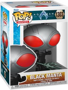 Aquaman And The Lost Kingdom: Black Manta w/ Trident Pop Figure