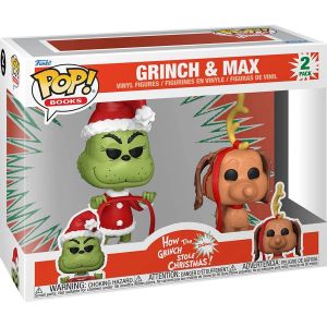 Dr. Seuss: How the Grinch Stole Christmas - Grinch and Max Pop Figure (2-Pack)