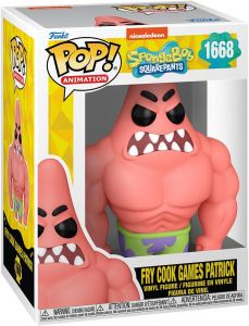 SpongeBob SquarePants: Fry Cook Games Patrick Pop Figure