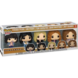 Pop Rocks: Aerosmith (Steven Tyler, Joe Perry, Tom Hamilton, Brad Whitford, Joey Kramer) Pop Figures (5-Pack)