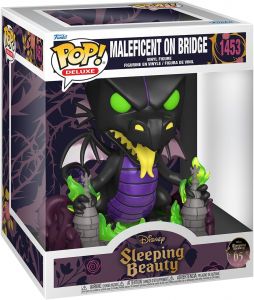 Disney: Sleeping Beauty 65th Anniversary - Maleficent (Dragon) on Bridge Deluxe Pop Figure