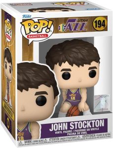 NBA Legends: Utah Jazz - John Stockton (Rookie Season) Pop Figure