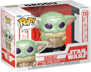 Star Wars Holiday: Grogu (Gloss) Pop Figure