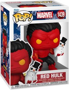 Marvel Holiday: Red Hulk Melting Snowman Pop Figure