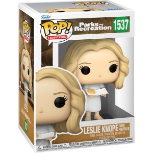 Parks and Rec: Leslie Knope with Waffles Pop Figure