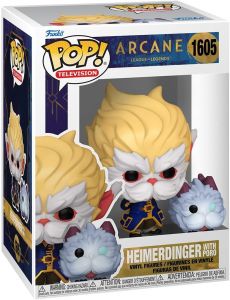 League of Legends: Arcane - Heimerdinger with Poro Pop Buddy Figure