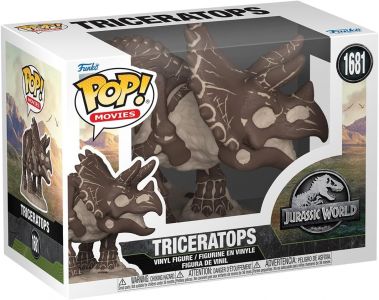 Jurassic Park Fossil: Triceratops Pop Figure 