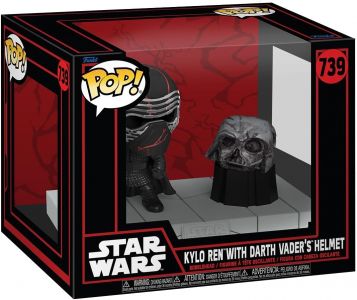 Star Wars: Kylo Ren w/ Darth Vader's Helmet Pop Moment Figure