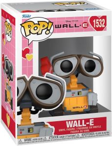 Disney Valentines: Wall-E w/ Chocolate Box Heart Pop Figure