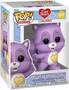 Care Bears Cousins: Bright Heart Racoon Pop Figure