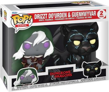 Dungeons and Dragons: Drizzt Do'Urden and Guenhwyvar Pop Figure (2-Pack)