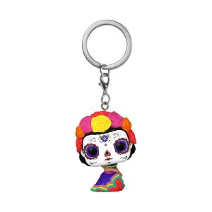 Key Chain: Dia de los Muertos - La Catrina Pocket Pop Figure (Day of the Dead)